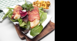 Paleo Sauteed Prosciutto-Wrapped Whitefish