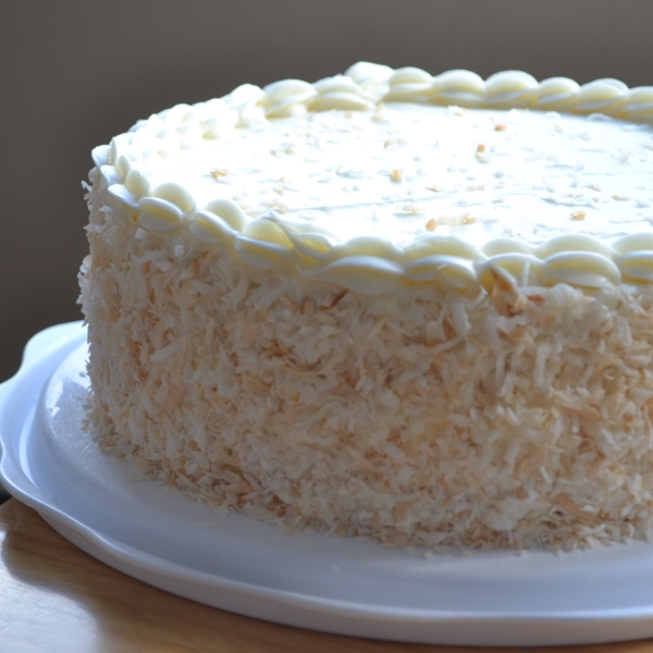 Fresh Coconut Layer Cake