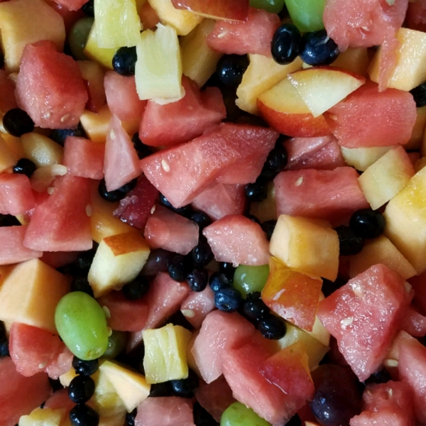 Rainbow Fruit Salad