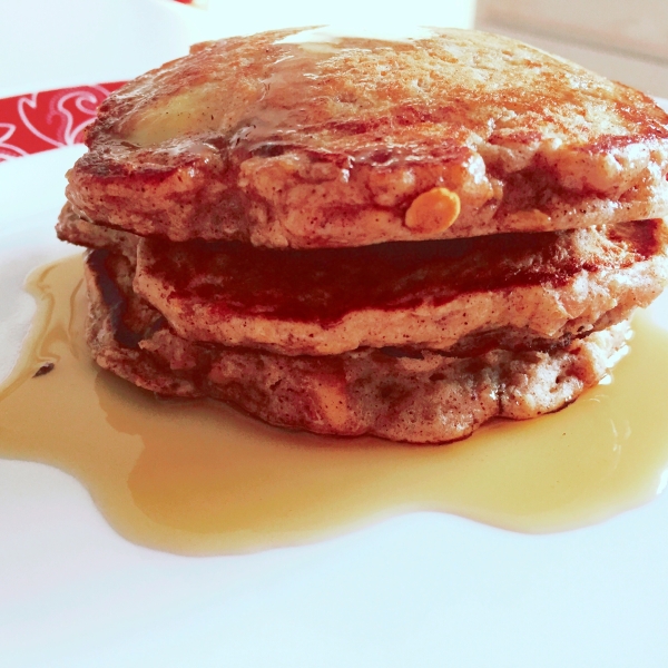 Bacon Bourbon Apple Pancakes