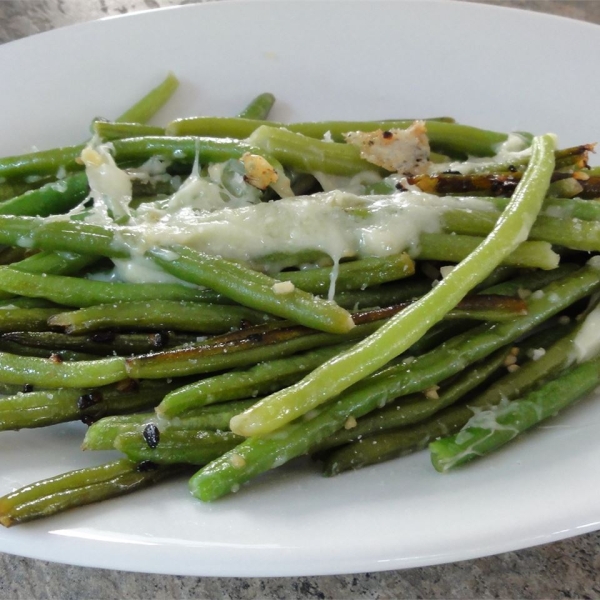 Garlic Wine String Beans