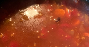 Spicy Black Bean and Quinoa Soup