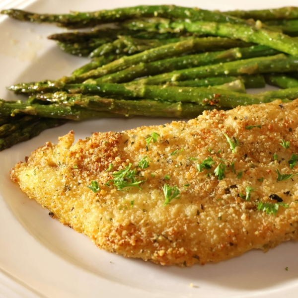 Baked Orange Roughy, Italian-Style