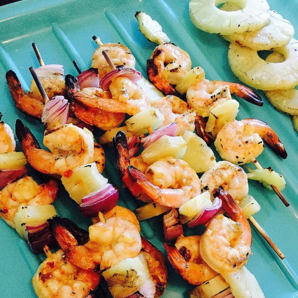 Polynesian Grilled Shrimp