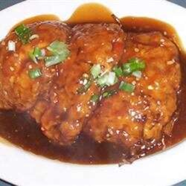 Lighter Chicken Egg Foo Young