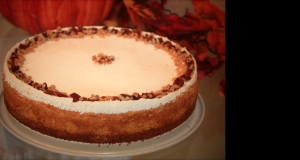 Best Pumpkin Pecan Cheesecake