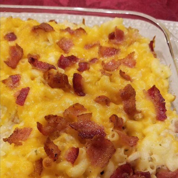 Chicken-Bacon-Ranch Pasta Bake