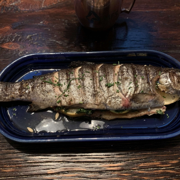 Whole Grilled Trout
