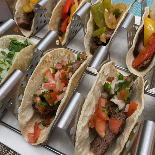 Taqueria Style Tacos - Carne Asada
