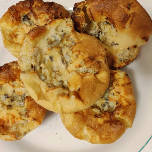 Blue Cheese Popovers