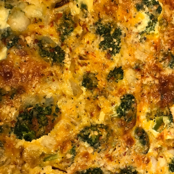Broccoli Cheddar Pie