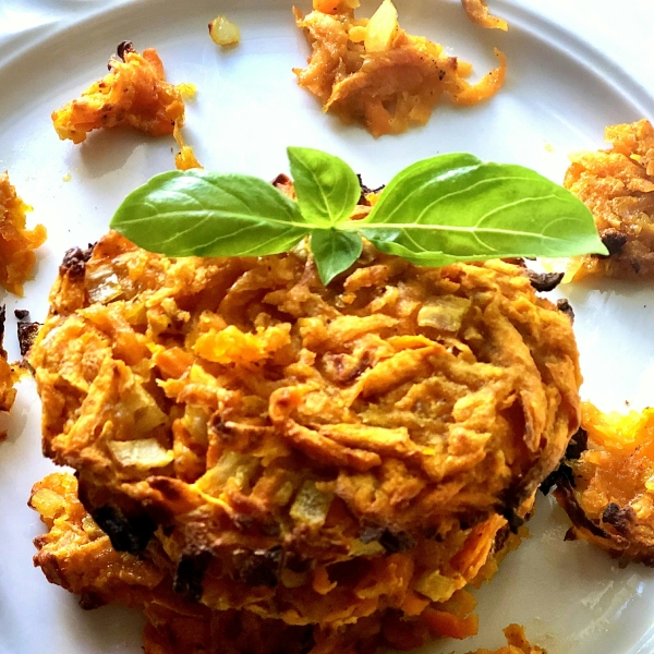 Air Fryer Vegan Sweet Potato Fritters