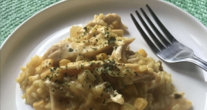 Slow Cooker Cheesy Chicken and Rice