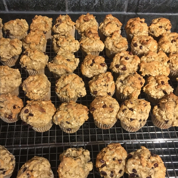 Gluten-Free Banana Oatmeal Muffins