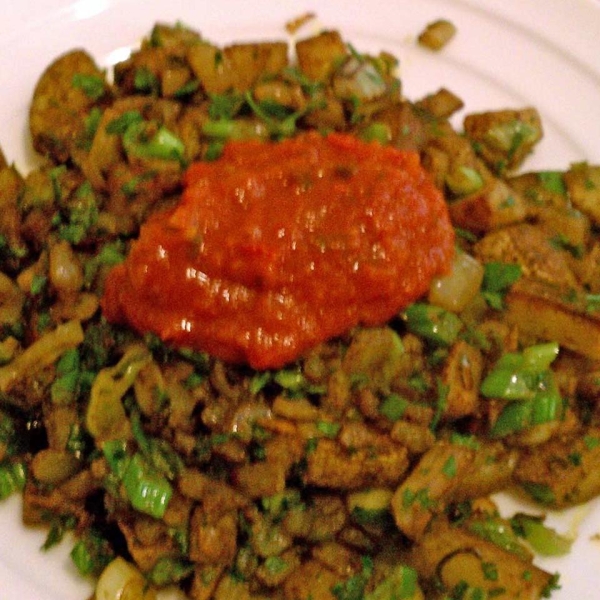 Curried Hash Browns