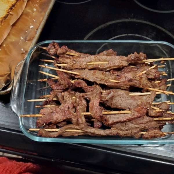 Hoisin-Ginger Beef Skewers