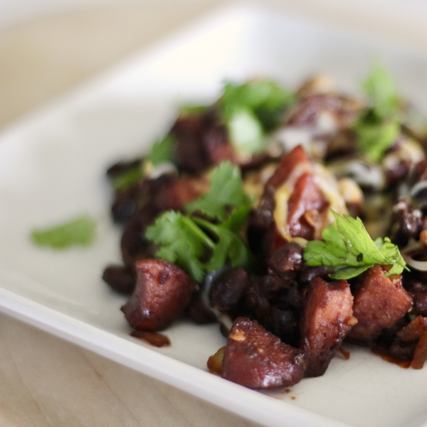 Tex-Mex Smoked Sausage Baked Beans