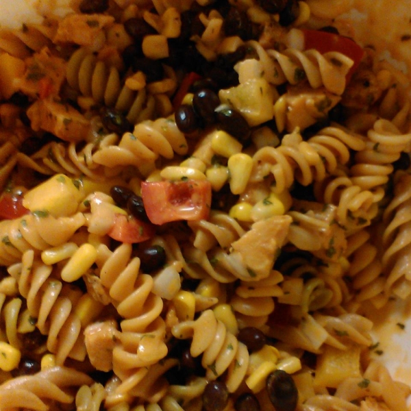 Barbeque Chicken Pasta Salad