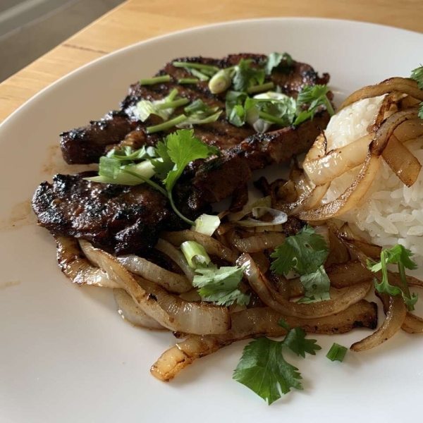 Asian Marinated Pork Chops