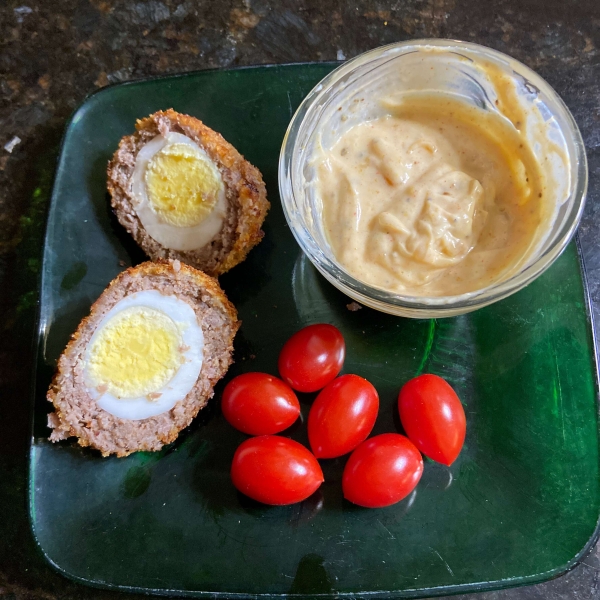 Air Fryer Scotch Eggs