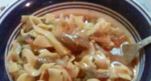 NO YOLKS® Beef Goulash