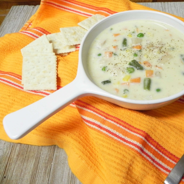 Chicken Pot Pie Soup