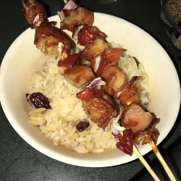 Cranberry and Almond Rice Pilaf