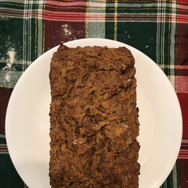 Whole Wheat Sweet Potato Bread