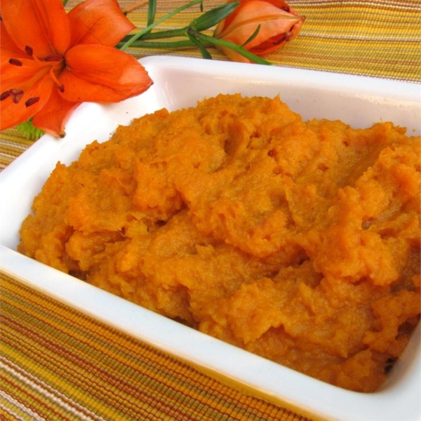 Smashed Sweet Potatoes