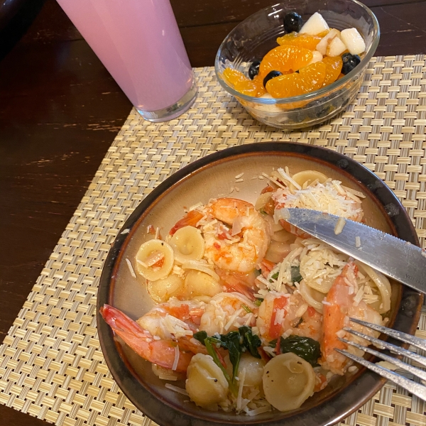 Cajun Shrimp Orecchiette