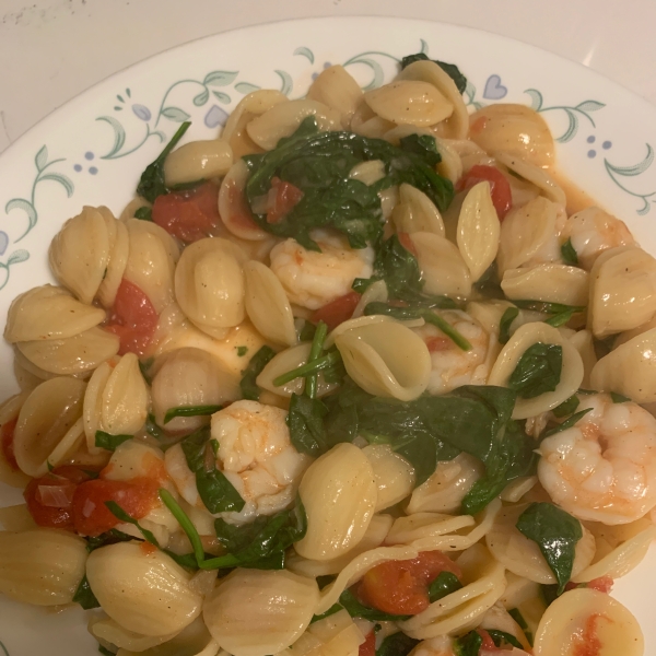 Cajun Shrimp Orecchiette