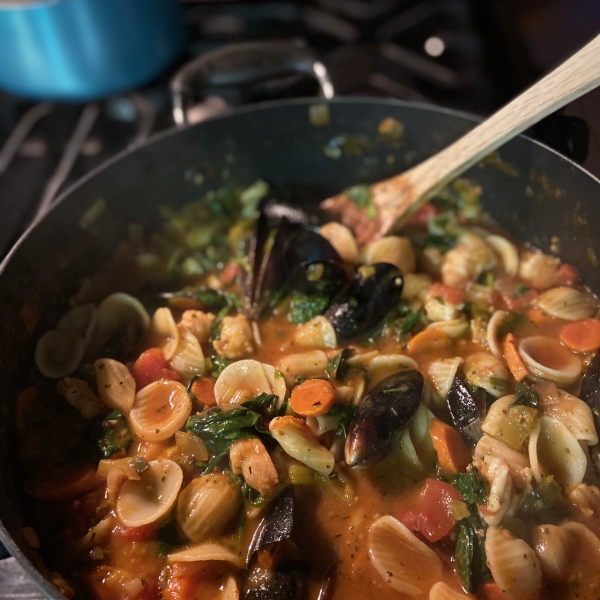 Cajun Shrimp Orecchiette