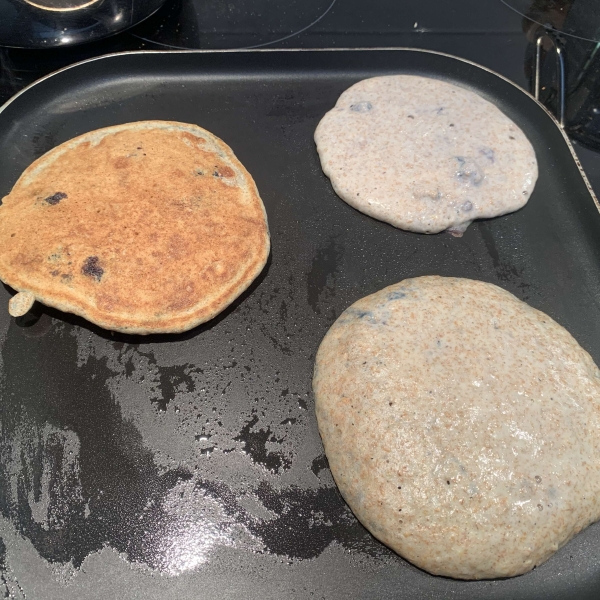 100% Whole Wheat Pancakes