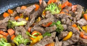Spicy Sweet Steak Stir Fry