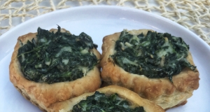 Spinach and Goat Cheese Phyllo Cups