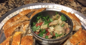 Artichoke, Cheese and Olive Antipasto