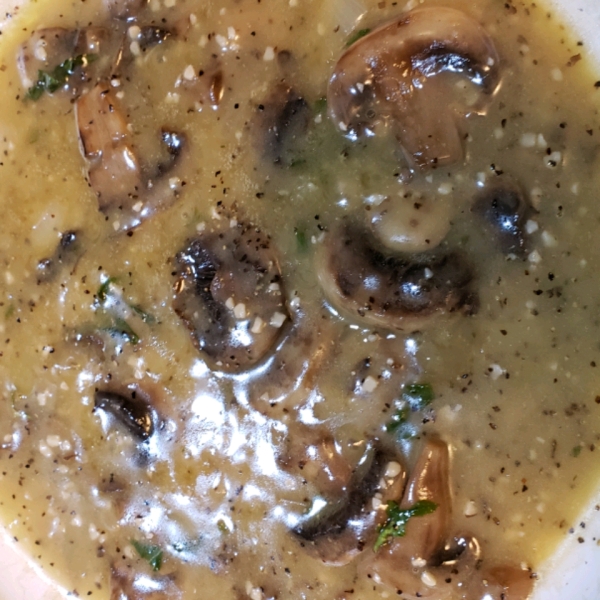 Mushrooms in White Wine Sauce