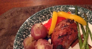 Grilled Garlic Rabbit