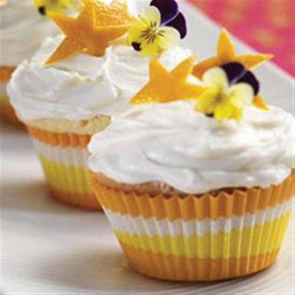 Triple Citrus Cupcakes