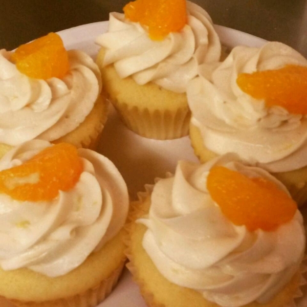Triple Citrus Cupcakes