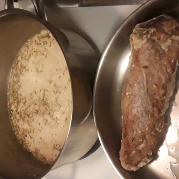 Milk Braised Pork Loin