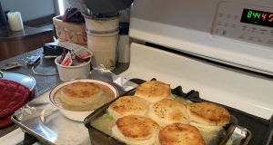 Quick Homestyle Chicken and Biscuits