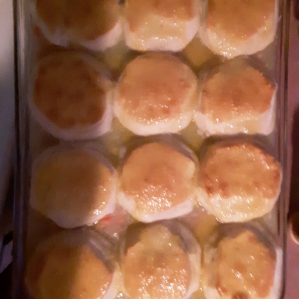 Quick Homestyle Chicken and Biscuits