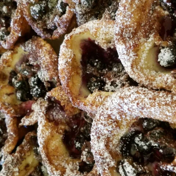 Blueberry Popovers