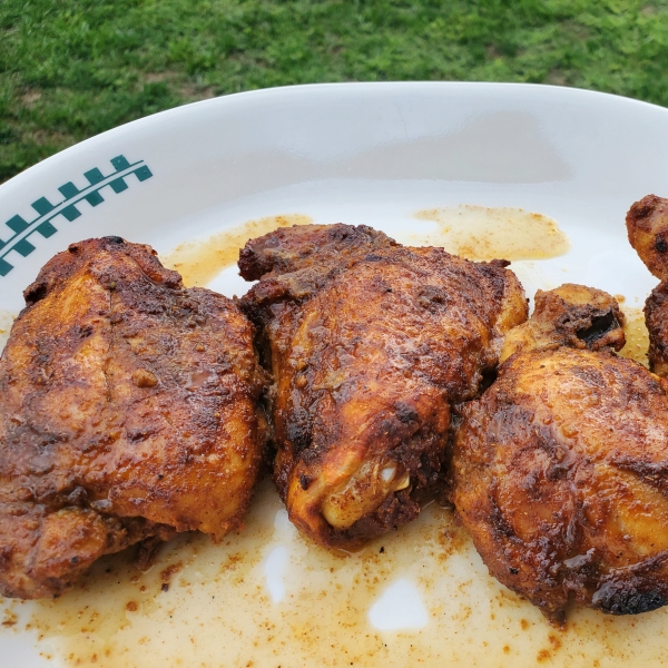 Pakistani-Style Roast Chicken Thighs