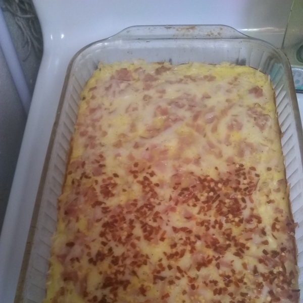 Shredded Potato Quiche