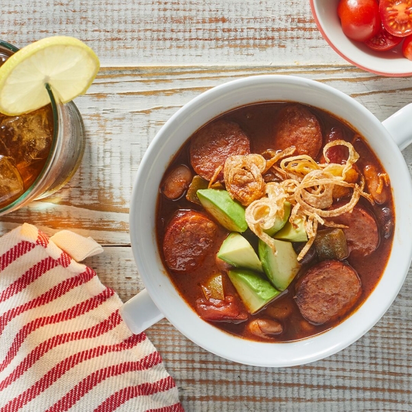 Multi-Cooker Chili with Hillshire Farm® Smoked Sausage