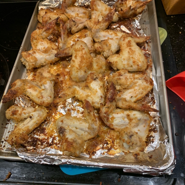 Oven Fried Chicken Wings