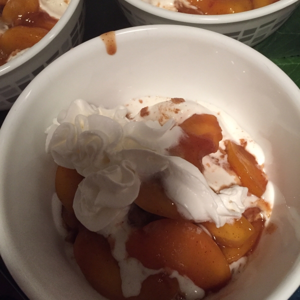 Baked Peaches