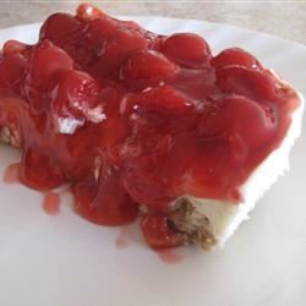 Cherry Pretzel Squares